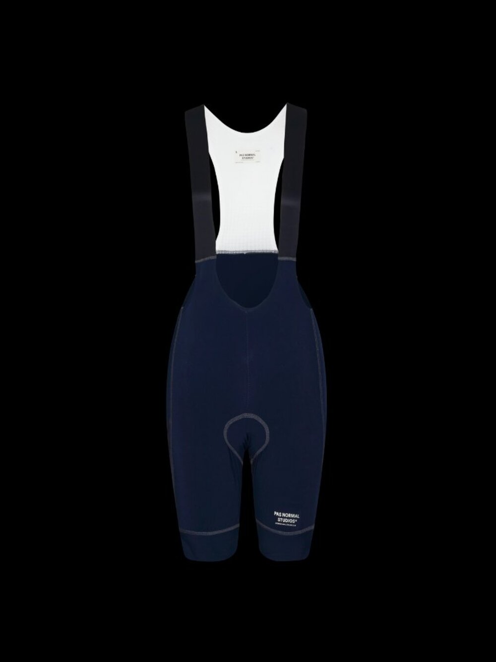 PAS NORMAL STUDIOS Women's Navy Bib Shorts